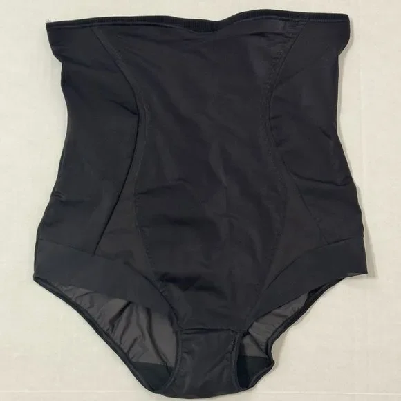 Maidenform Flexees NWOB Sz XL Black Cool Comfort Firm Control Hi Waist Brief - Picture 6 of 13